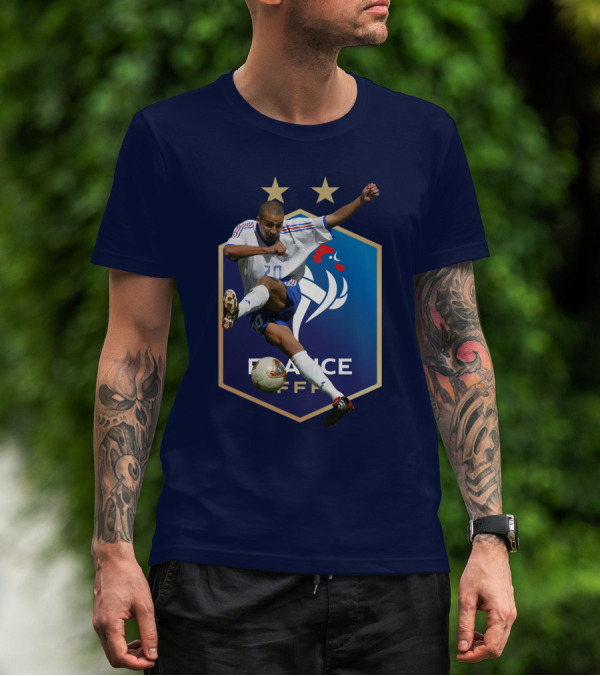 Trezequet France 20 Football Star Iconic Performance FFF T-Shirt