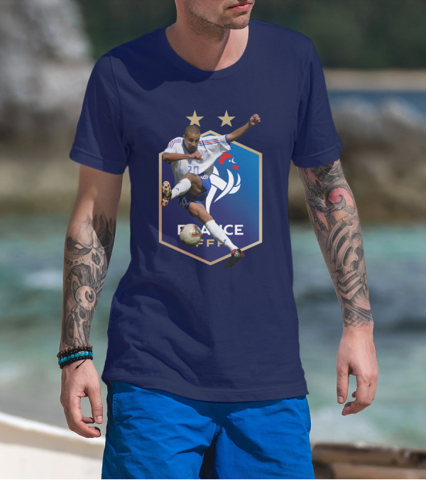Trezequet France 20 Football Star Iconic Performance FFF T-Shirt