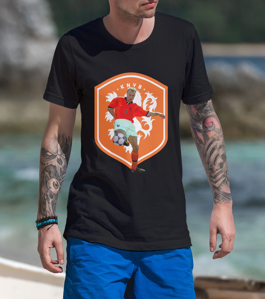 Dennis Bergkamp KNVB Oranje Soccer Legend T-Shirt