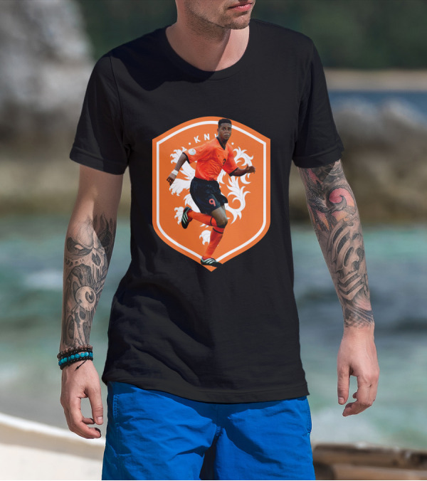 KNVB Oranje Kluivert 9 Football Legend T-Shirt