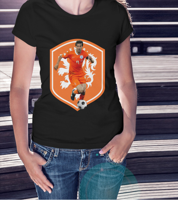 KNVB Ruud Van Nistelrooy Dutch Soccer Legend T-Shirt