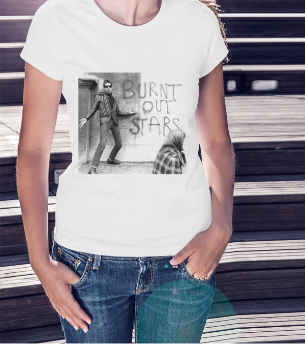 Shane Macgowan Burnt Out Stars Graffiti Photography T-Shirt