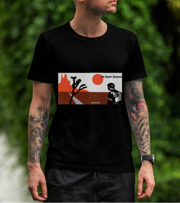 The Desert Sessions Vol III/IV Red Sun Joshua Tree T-Shirt