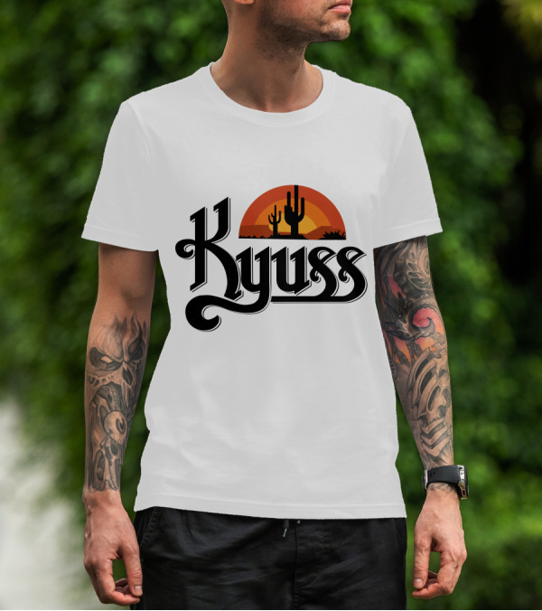Kyuss Rock Metal Desert Sunset Stoner Hard T-Shirt