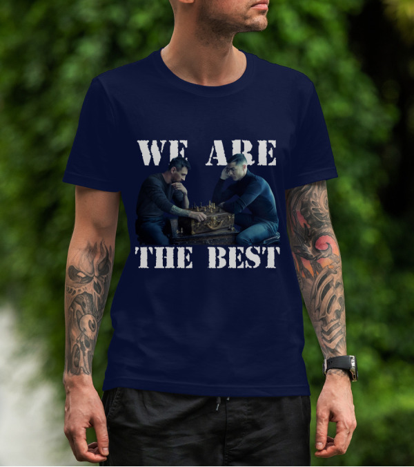 We Are The Best Chess Match Duel Icons T-Shirt