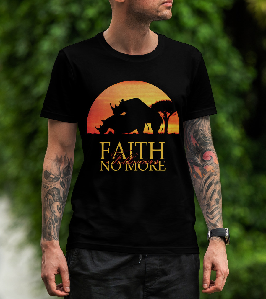 Faith No More Easy Followers Rhino Sunset T-Shirt
