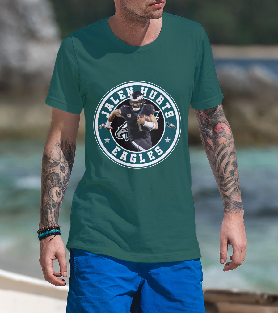Jalen Hurts Eagles Football Team Quarterback Philadelphia T-Shirt