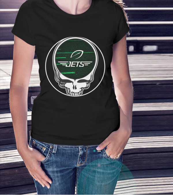 New York Jets Skull T-Shirt