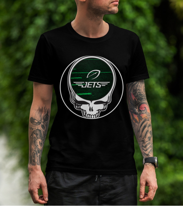 New York Jets Skull T-Shirt