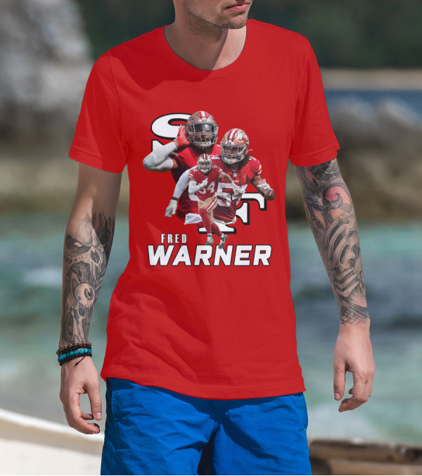 Fred Warner 49ers SF Football Number 54 T-Shirt