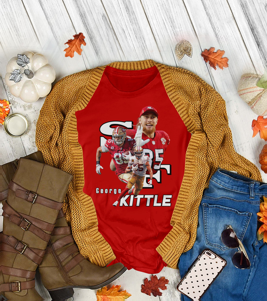 George Kittle 85 SF 49ers Football Star T-Shirt