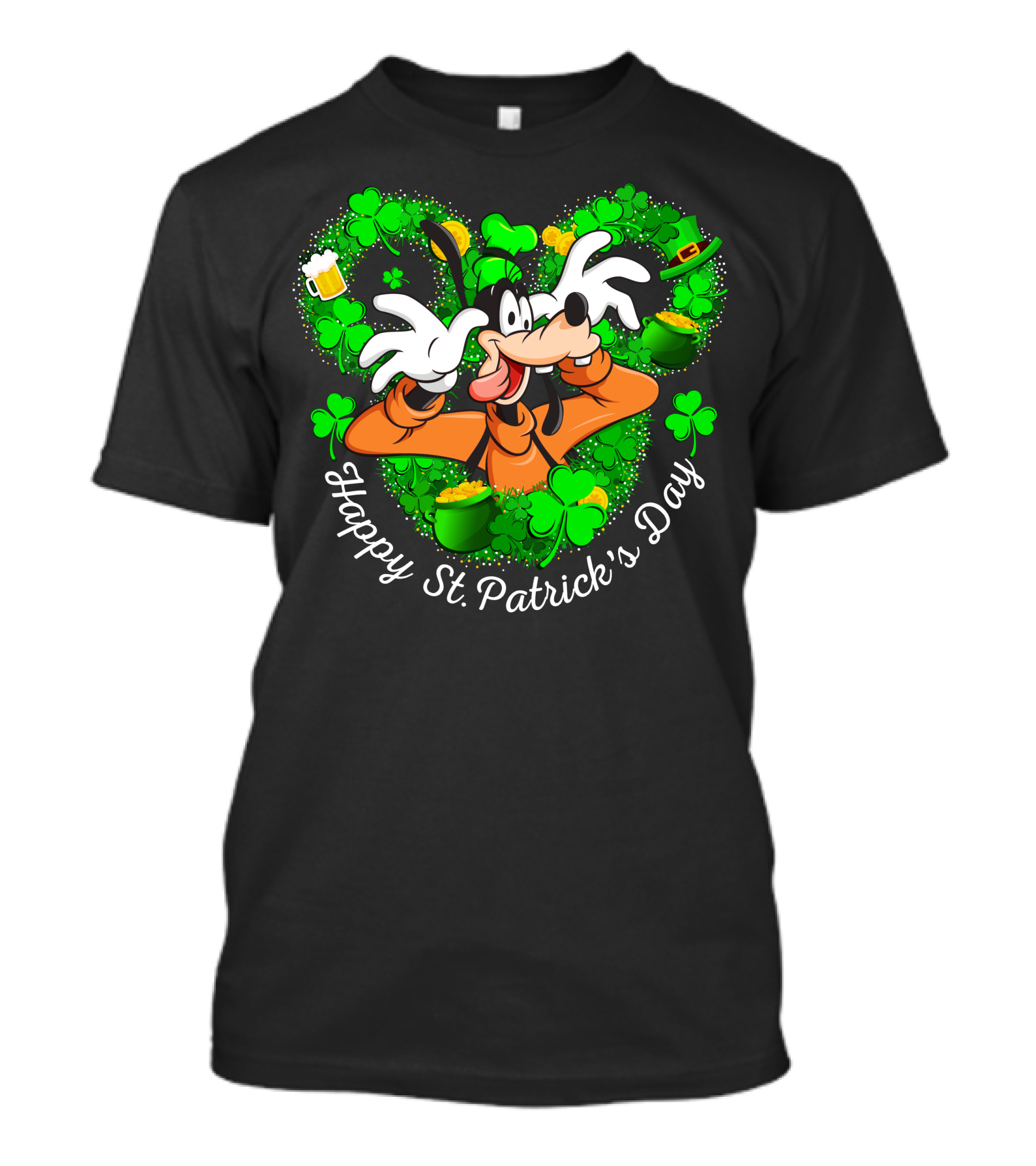 Goofy Happy St. Patrick's Day T-Shirt