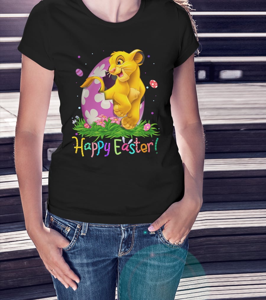Simba Happy Easter Egg Celebration T-Shirt