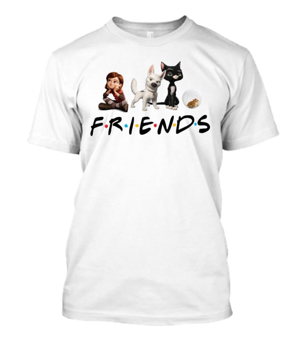 Disney Bolt Characters Friends T-Shirt