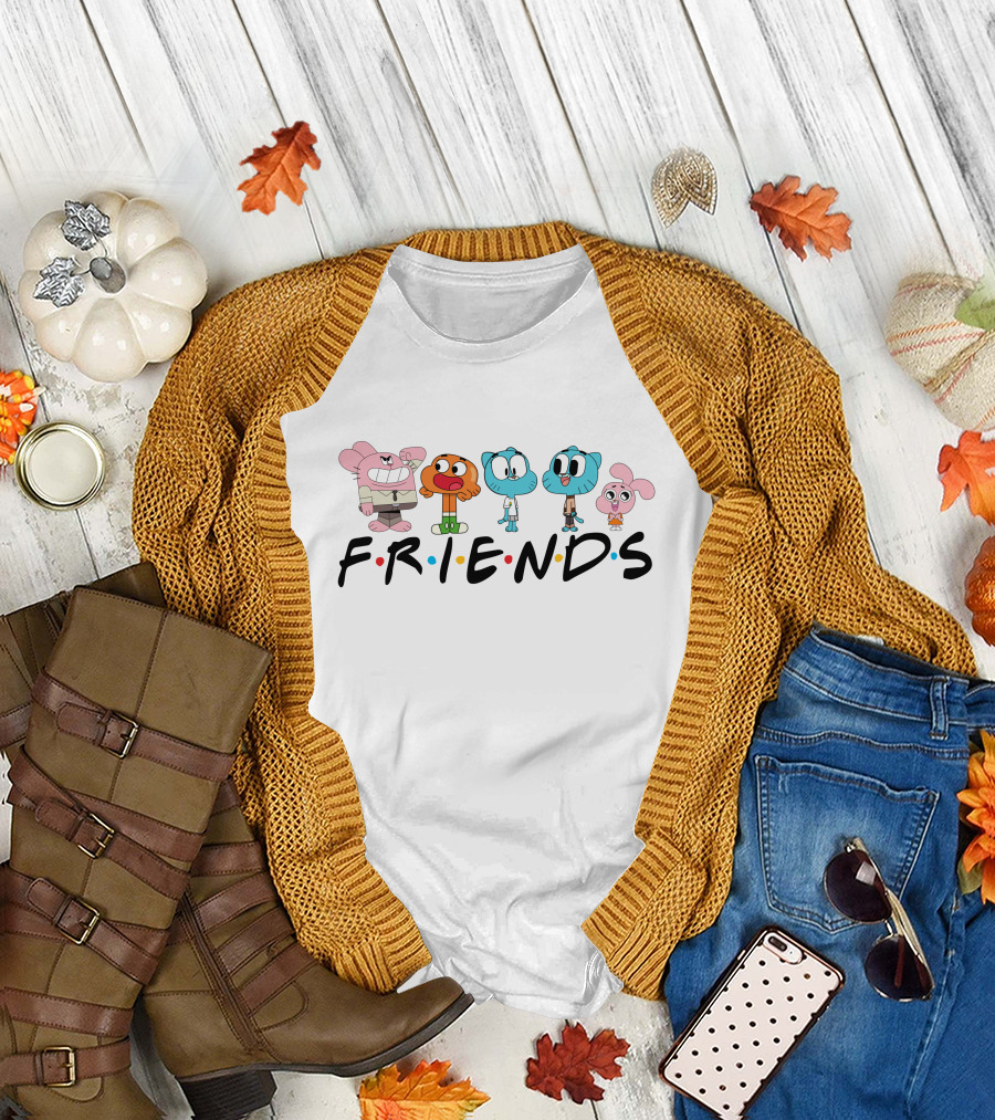 The Amazing World Of Gumball Friends T-Shirt