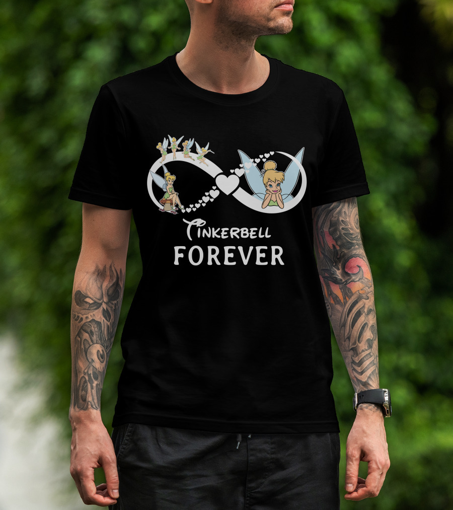 Tinkerbell Forever Infinity Heart Collection T-Shirt