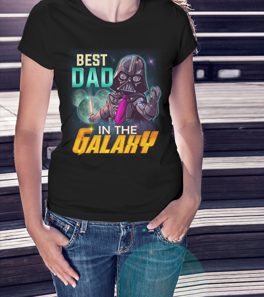 Best Dad In The Galaxy Darth Vader T-Shirt