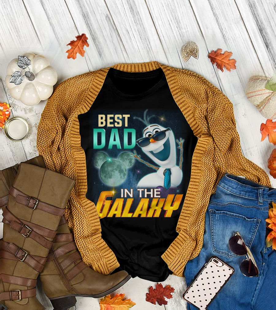 BEST DAD IN THE GALAXY OLAF T-Shirt