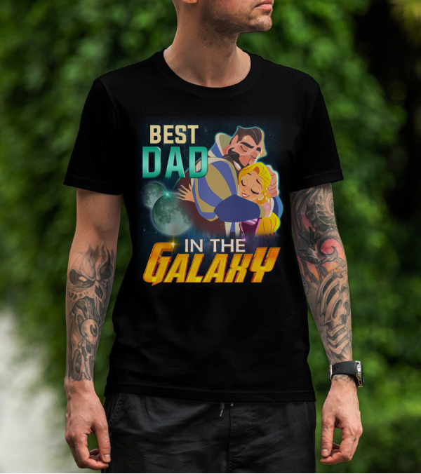 BEST DAD RAPUNZEL IN THE GALAXY T-Shirt