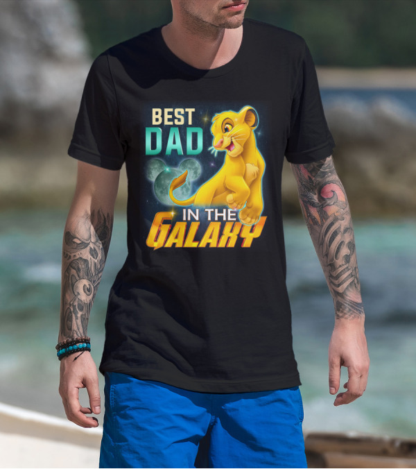 BEST DAD IN THE GALAXY SIMBA T-Shirt