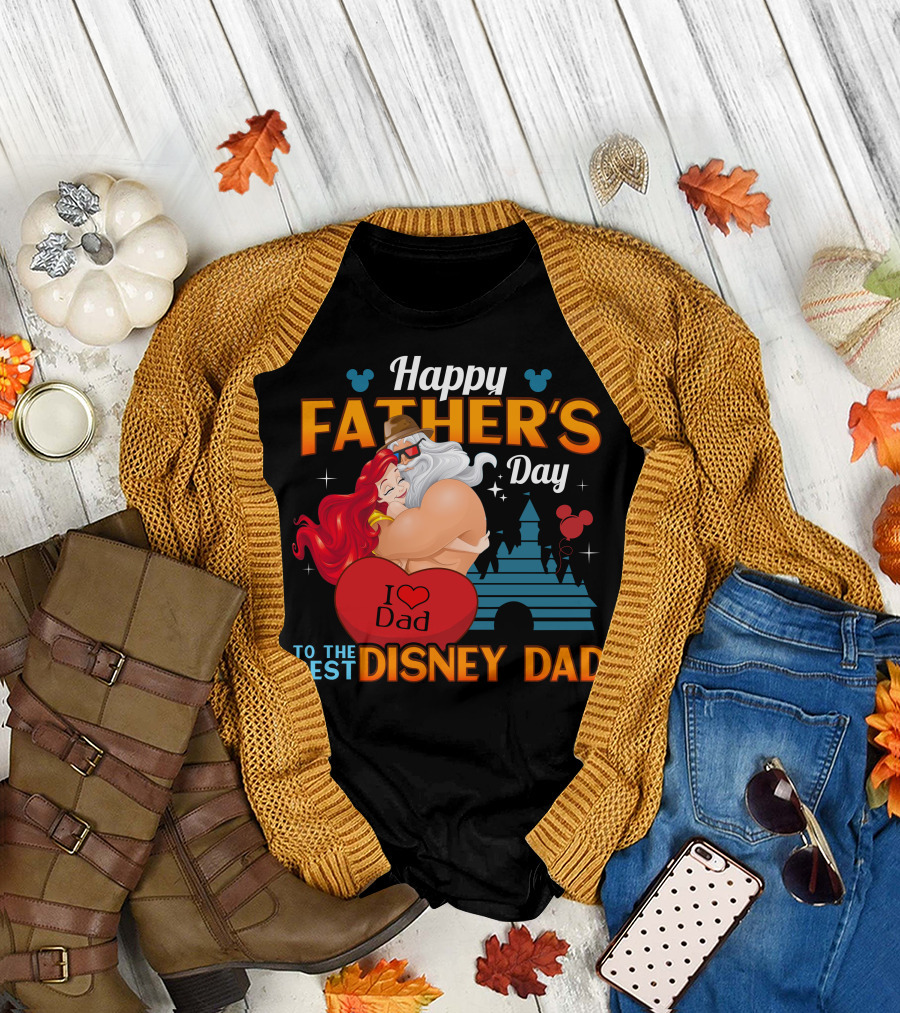 Happy Father's Day to the Best Disney Dad T-Shirt