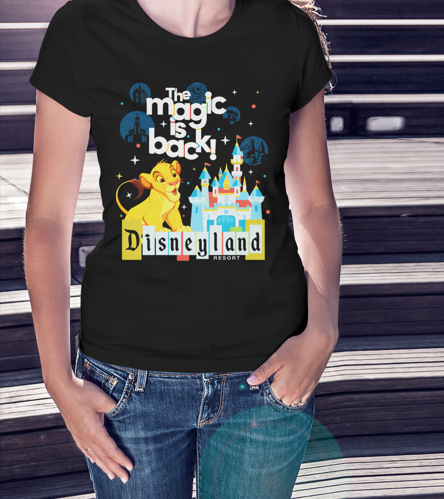 The Magic Is Back Disneyland Resort Simba Lion King T-Shirt