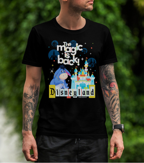 The Magic Is Back Disneyland Resort Eeyore T-Shirt