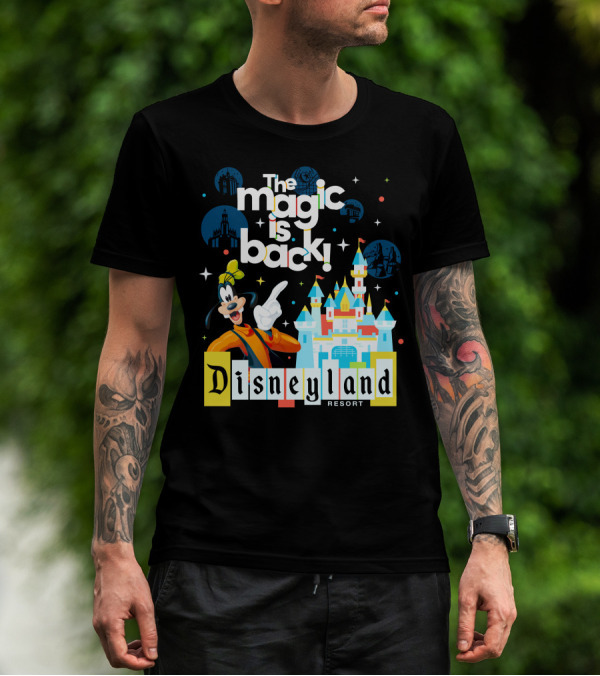 The Magic Is Back Goofy Disneyland Resort T-Shirt