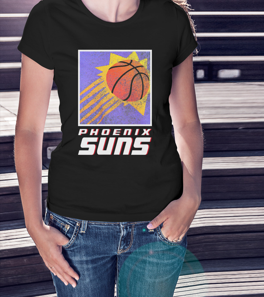 Phoenix Suns Basketball Vintage Style Retro T-Shirt