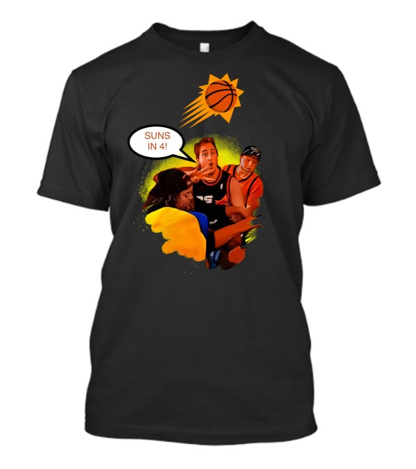 Phoenix Suns Playoffs Basketball Suns In Four Celebration T-Shirt
