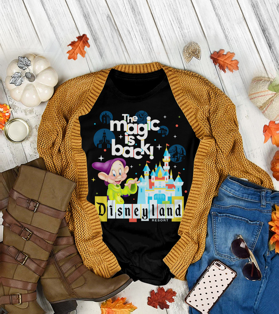 The Magic Is Back Dopey Disneyland Resort T-Shirt