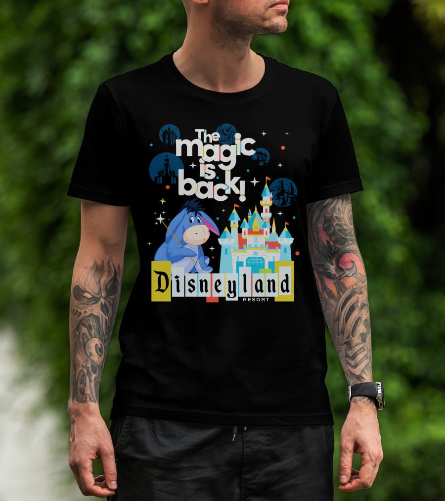 The Magic Is Back Disneyland Resort Eeyore T-Shirt