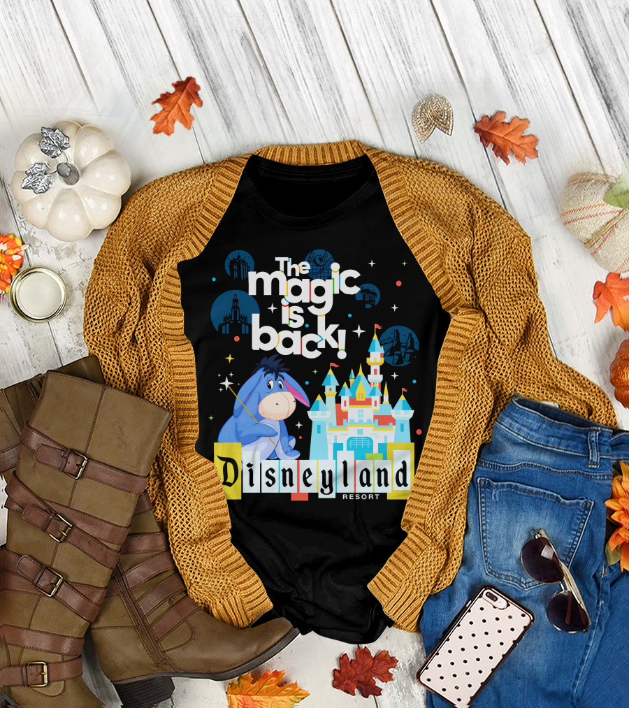 The Magic Is Back Disneyland Resort Eeyore T-Shirt