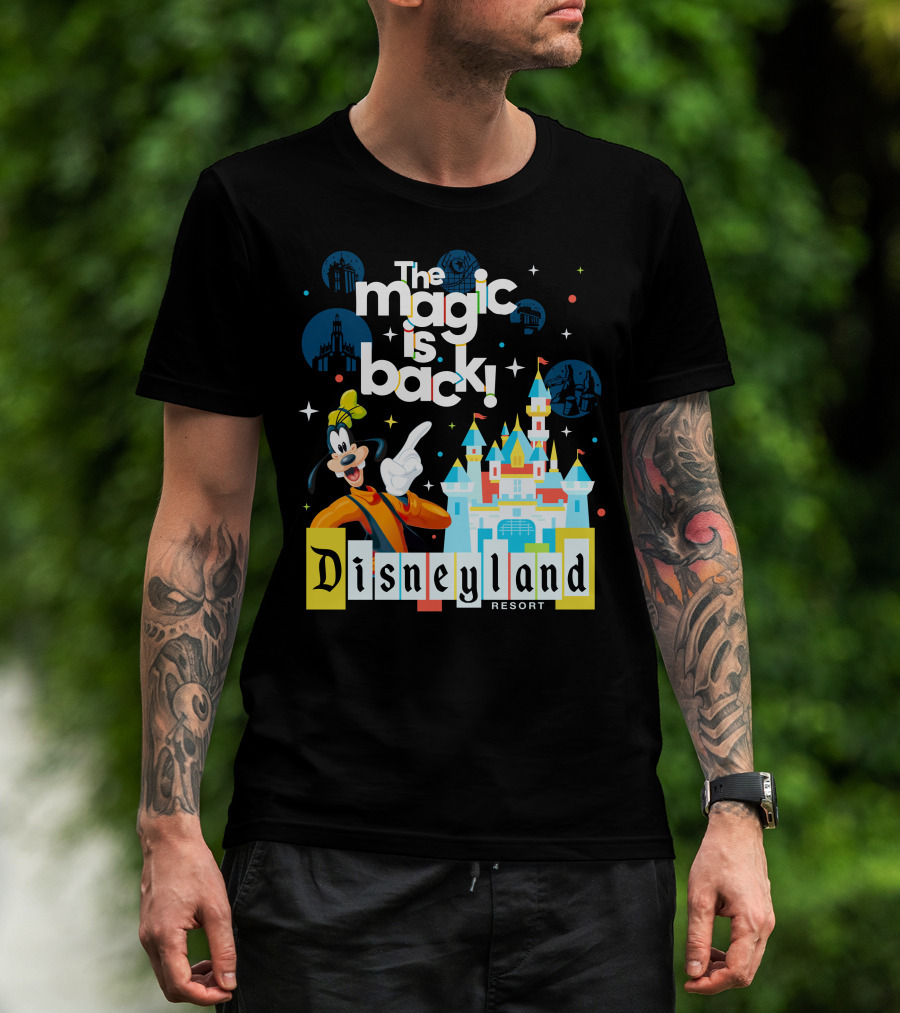 The Magic Is Back Goofy Disneyland Resort T-Shirt