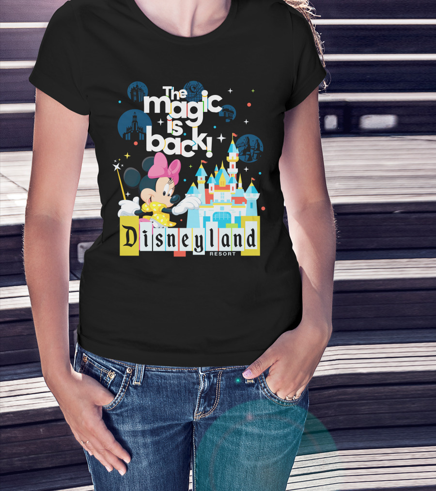 The Magic Is Back Minnie Disneyland Resort T-Shirt
