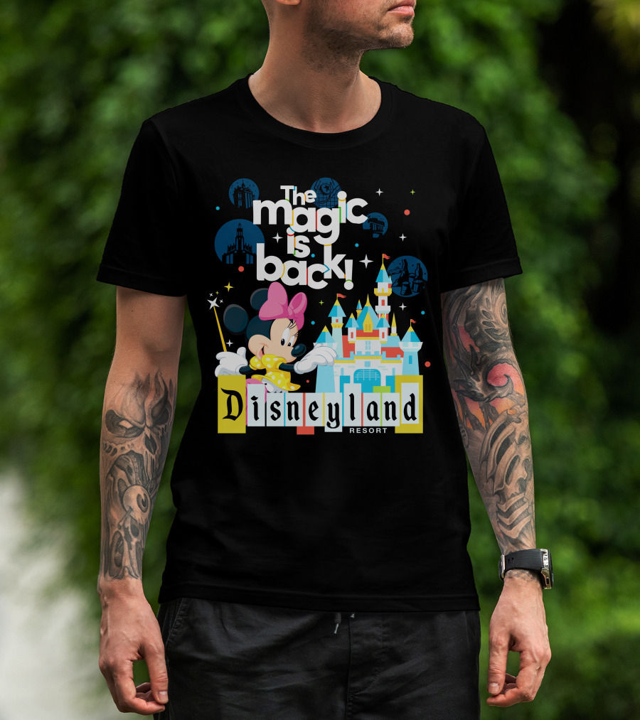 The Magic Is Back Minnie Disneyland Resort T-Shirt