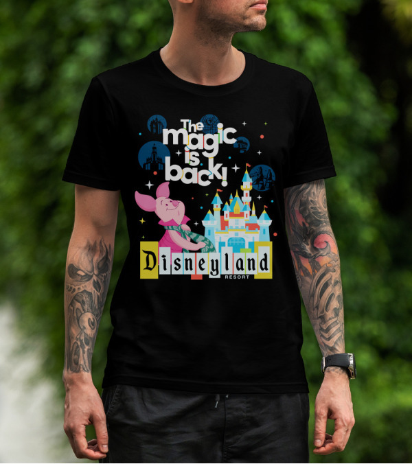 The Magic Is Back Piglet Disneyland Resort T-Shirt