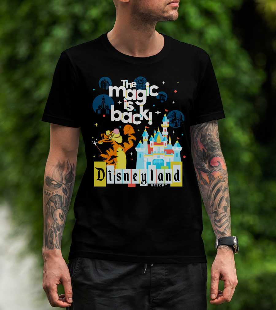 The Magic Is Back Tigger Disneyland Resort T-Shirt