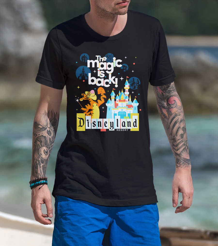 The Magic Is Back Tigger Disneyland Resort T-Shirt