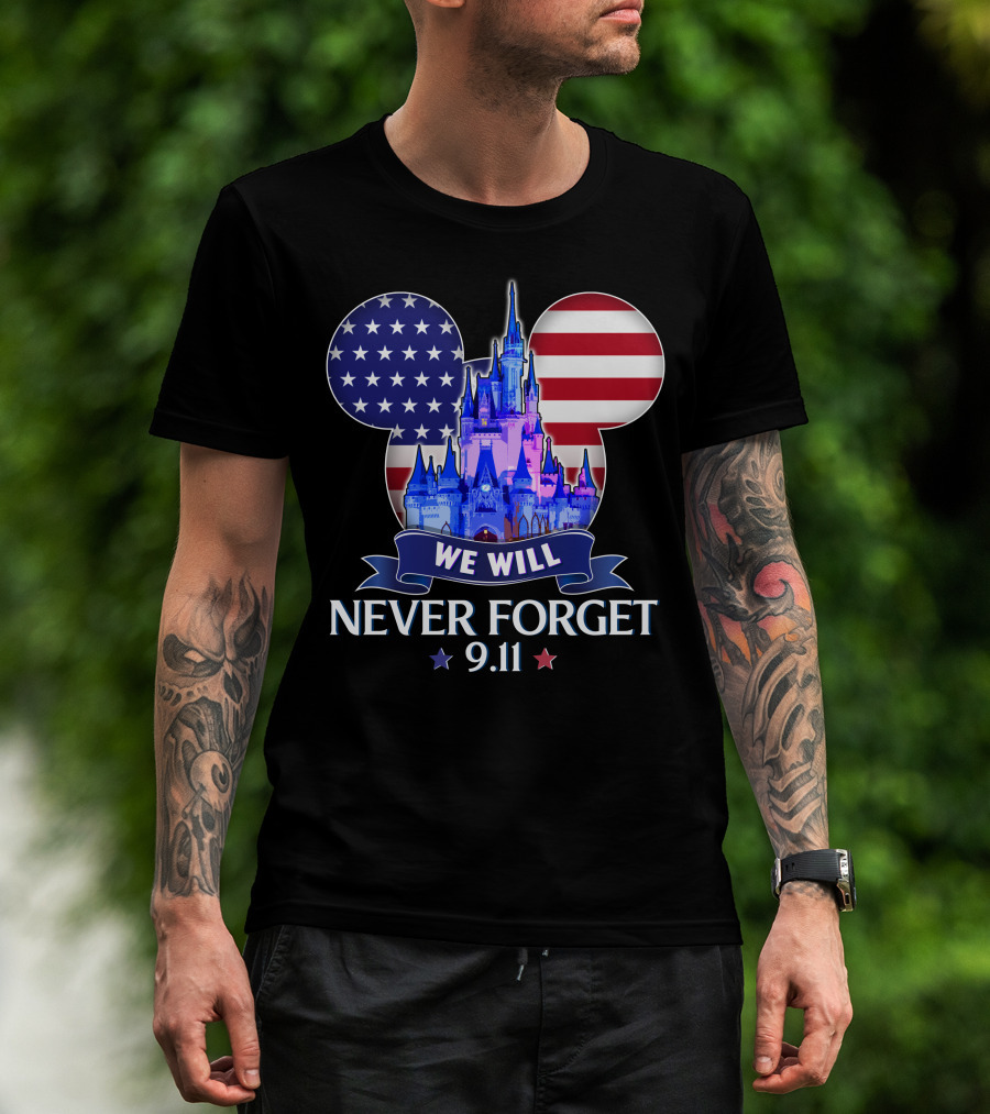 Castle We Will Never Forget 9.11 T-Shirt