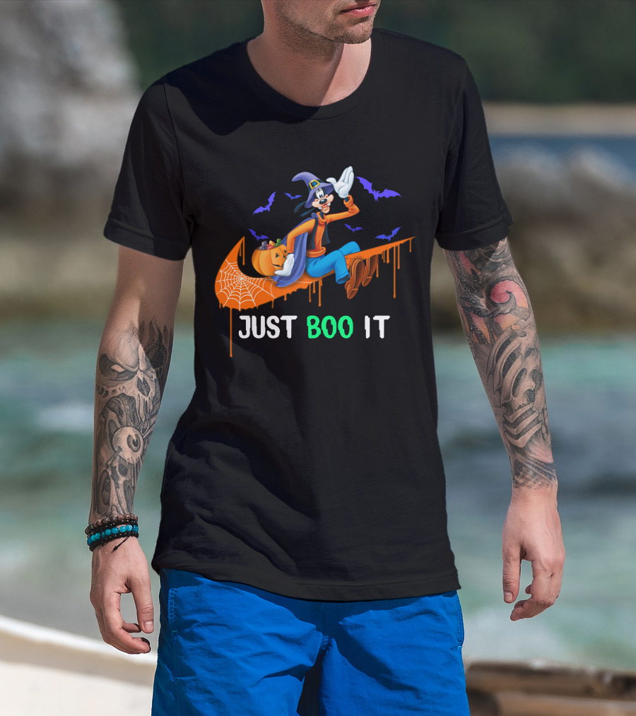 Just Boo It Goofy Halloween Nike T-Shirt