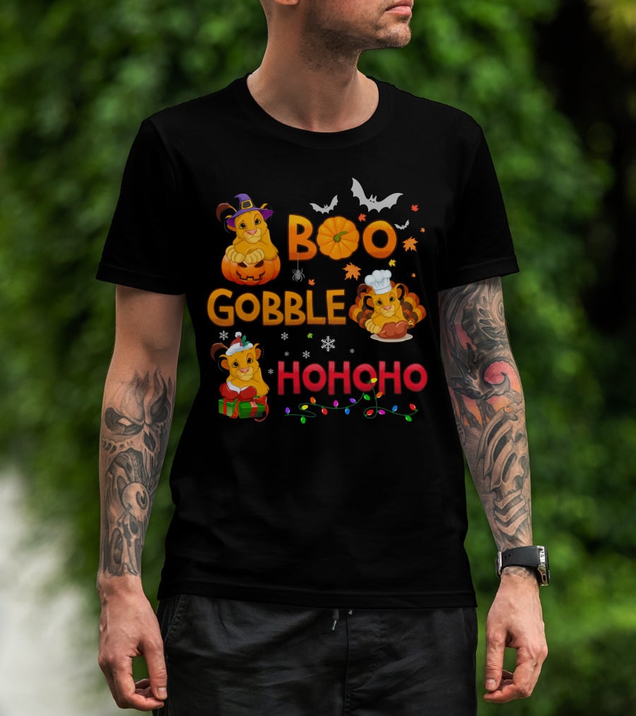 Boo Gobble Hohoho Simba T-Shirt