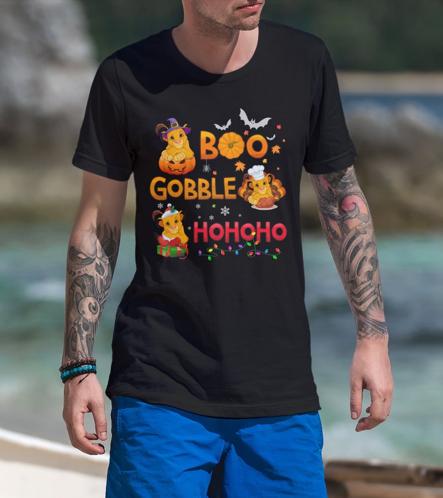 Boo Gobble Hohoho Simba T-Shirt