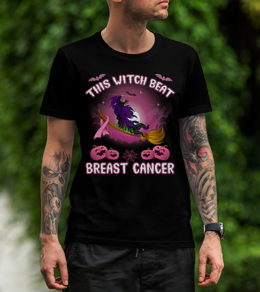 This Witch Beat Breast Cancer Maleficient T-Shirt