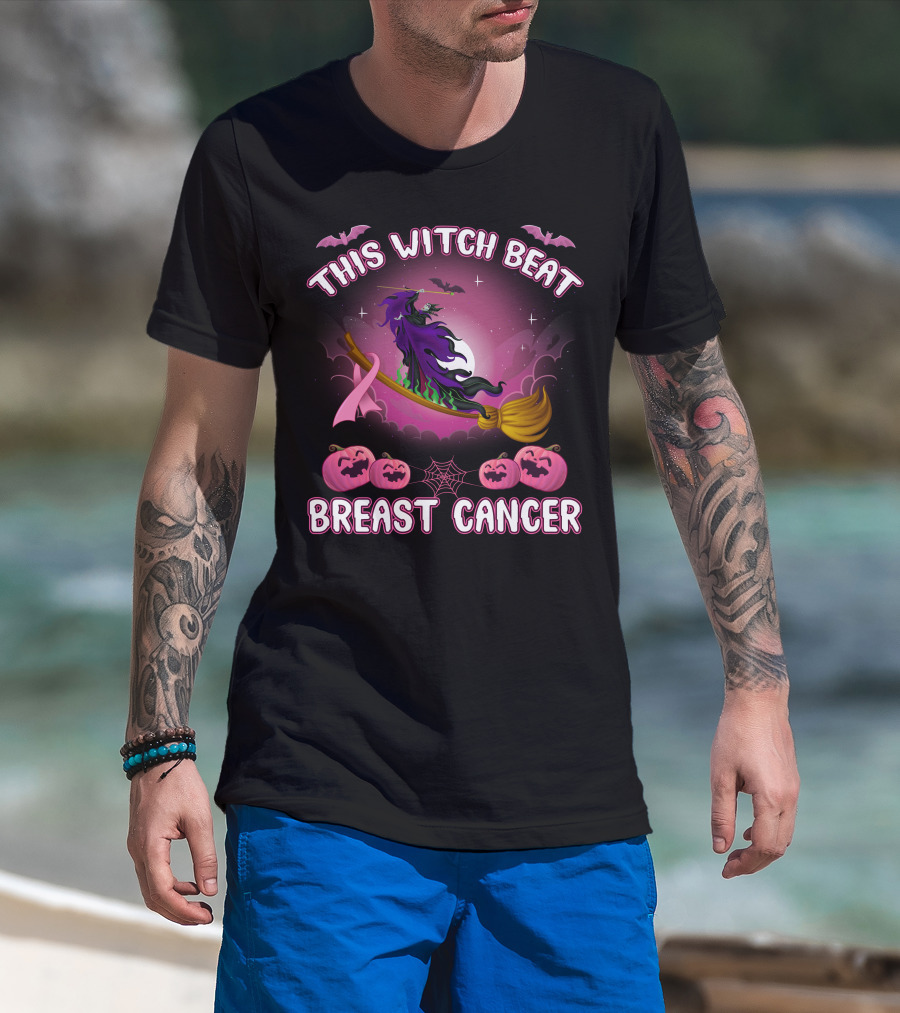 This Witch Beat Breast Cancer Maleficient T-Shirt
