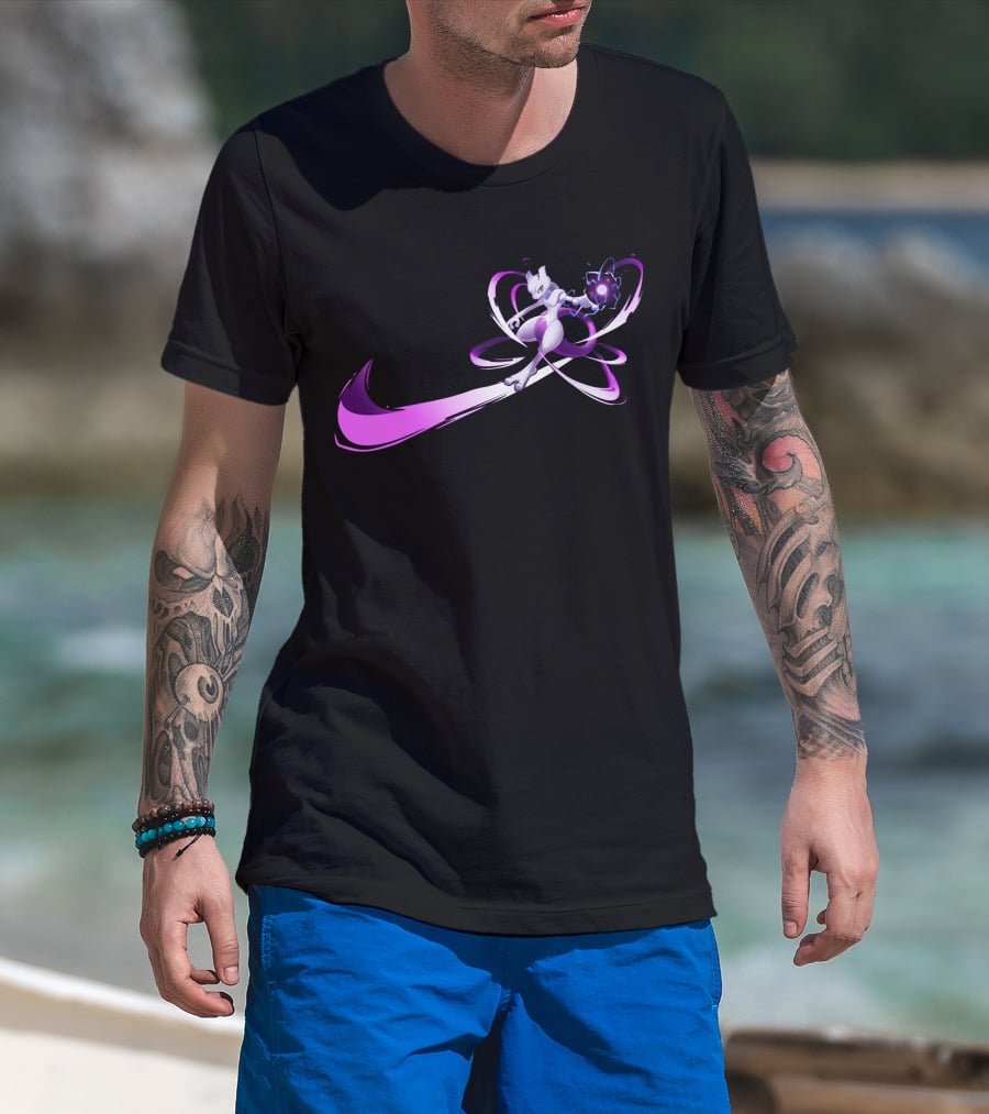 Mewtwo Psychic Power Energy Burst T-Shirt