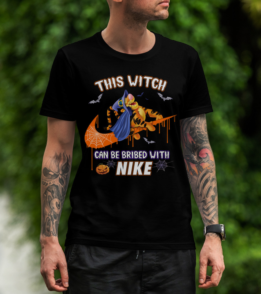 This Witch Can Be Bribed With Nike Tigger T-Shirt