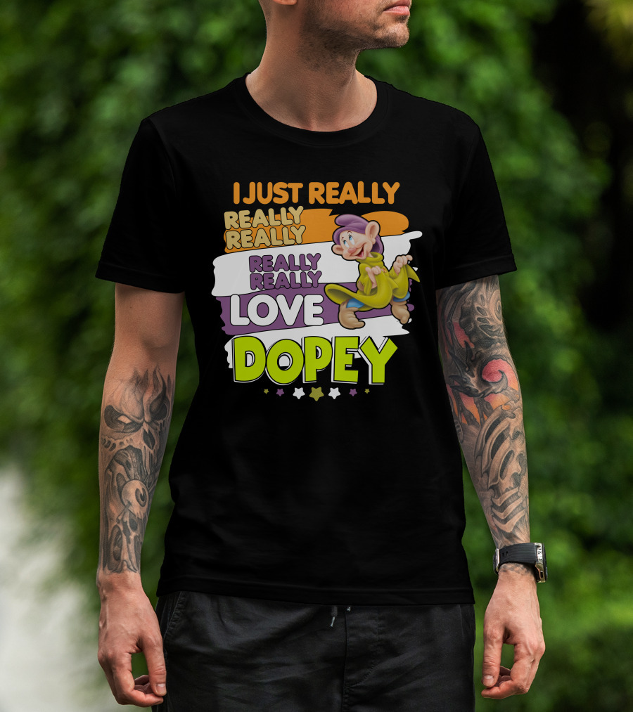 I Just Really Really Really Really Really Love Dopey T-Shirt