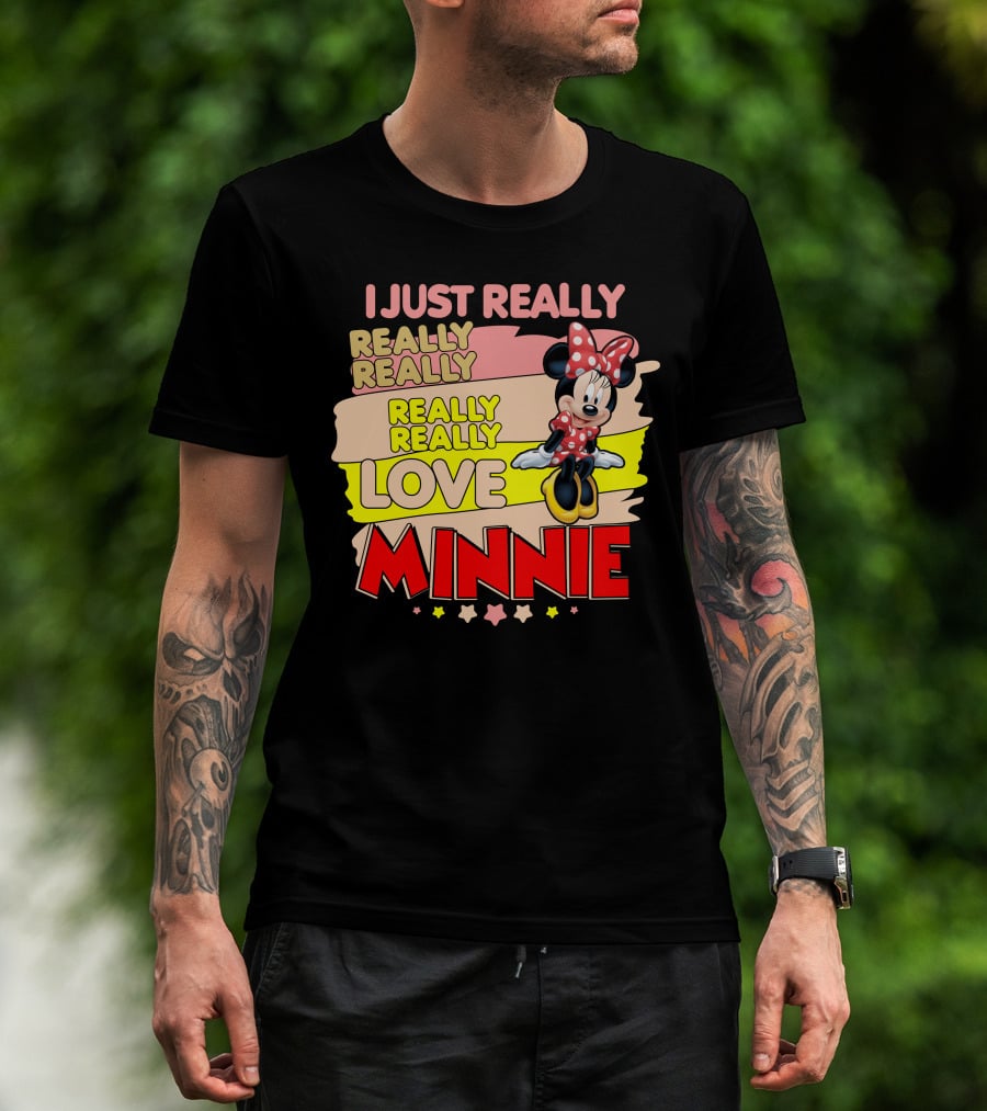 I Just Really Really Really Really Really Love Minnie T-Shirt