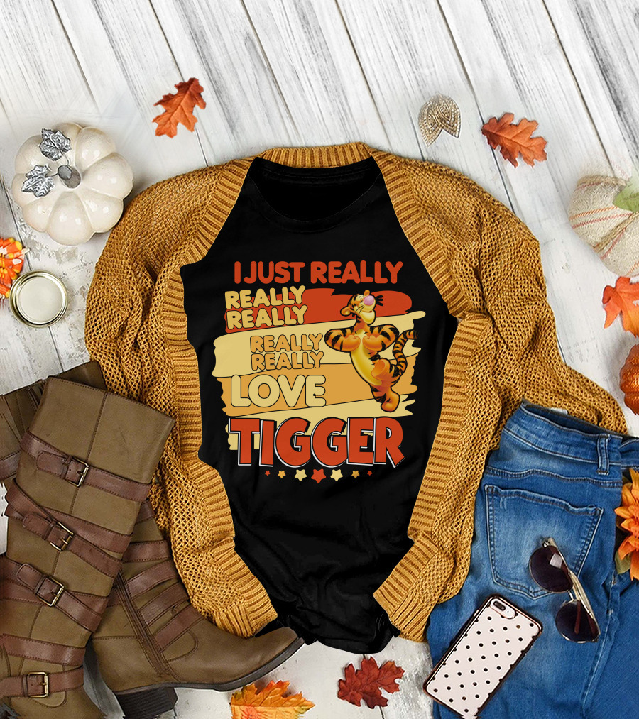 I Just Really Really Really Really Love Tigger T-Shirt